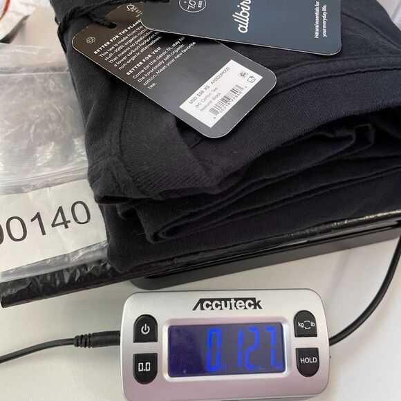 allbirds Mens Tees Black Short Sleeve Crew Neck Organic Cotton Logo 2 Ct Size XS - Picture 13 of 14